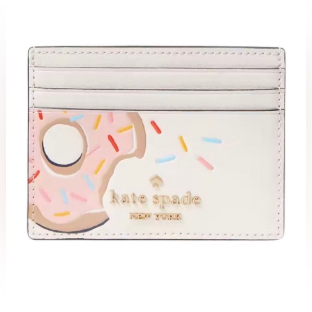 NWT Kate Spade Coffee Break 3 D purse & Card Holder ;set regular $558 ; 2 pieces - Picture 9 of 11